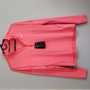 Womens Nike 1/4 Zip Dry Fit Top